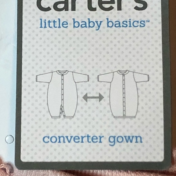 Carter's 3-Piece Bunny Babysoft Take-Me-Home Set (6 Months) Pink and White - Picture 7 of 7